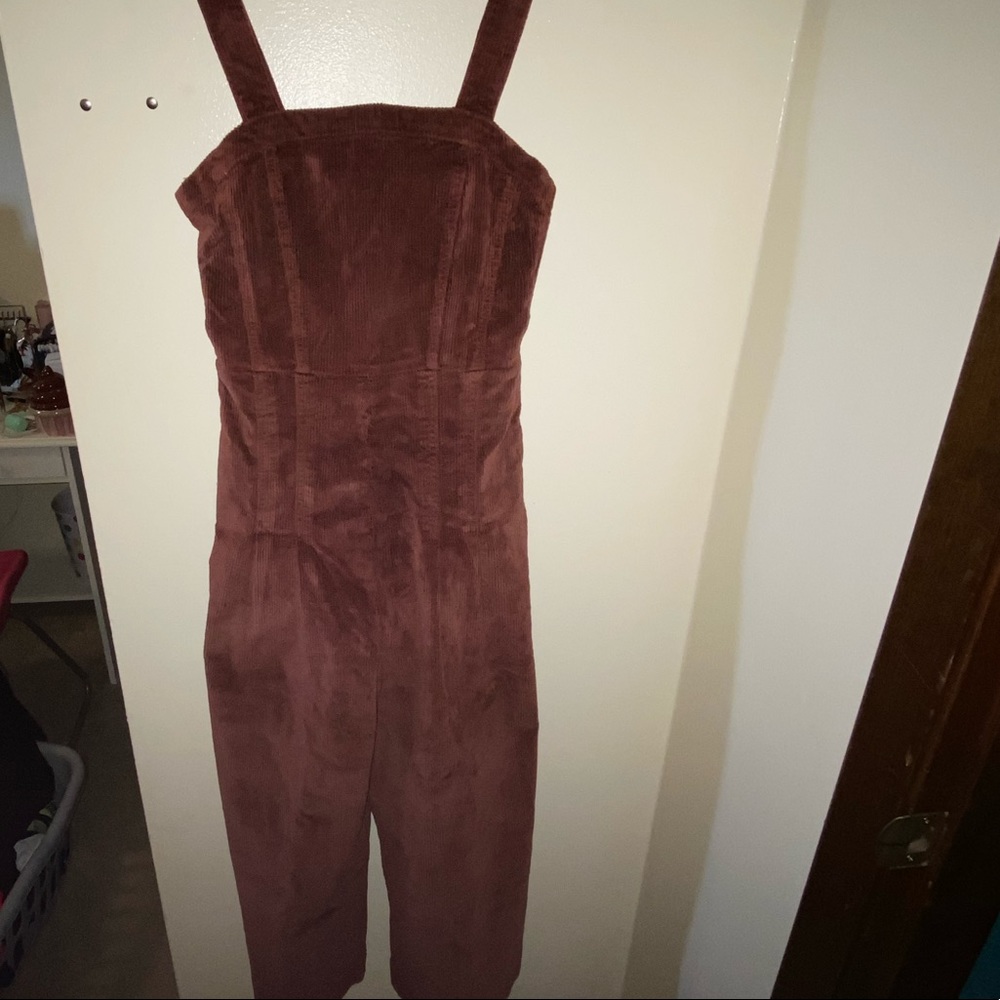 american eagle cordoruy overalls